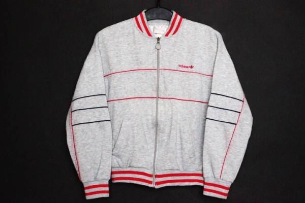 80s アディダス スウェット ジャケット トレーナー RUN DMC 古著