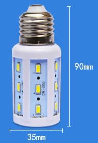 LED電球 550LM超 40w相当 白色 6000K～6500K 5w E26 AC85-265v_画像3