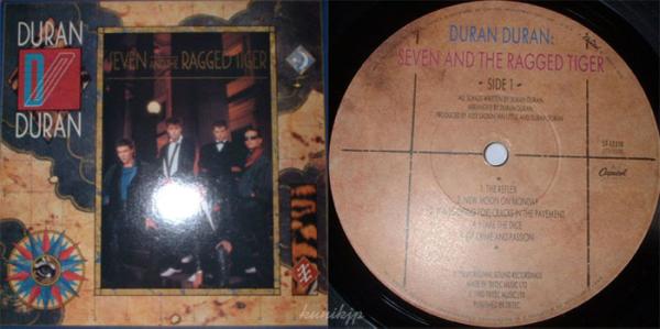 Duran Duran Seven & the ragged tiger LP Capitol 1983! 80s New wave_画像1