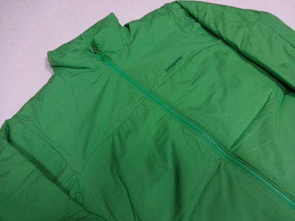 【未使用品】 新品 マイクロパフジャケット (S) 緑 JKT MICROPUFF パタゴニア patagonia キャンプ アウトドア 中綿 Sサイズ