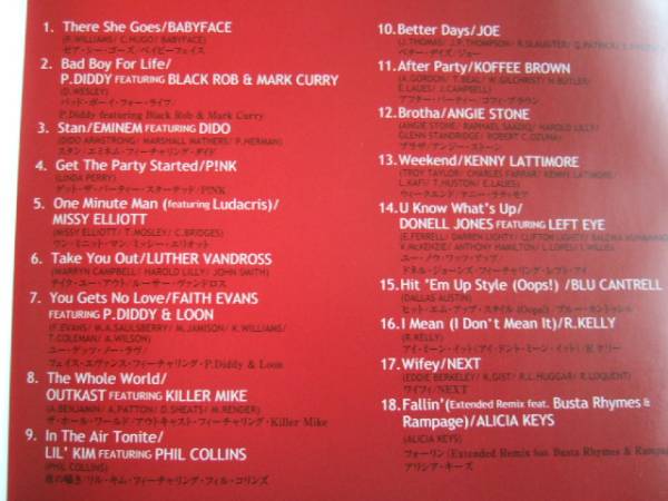 CD BODY&SOUL R&B BABYFACE EMINEM DIDO PINK ALICIA KEYS JOE　有名曲多数 コンピレーション_画像3