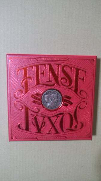  new goods Tohoshinki TVXQ TENSE Yunho Changmin CD Red trading card attaching 