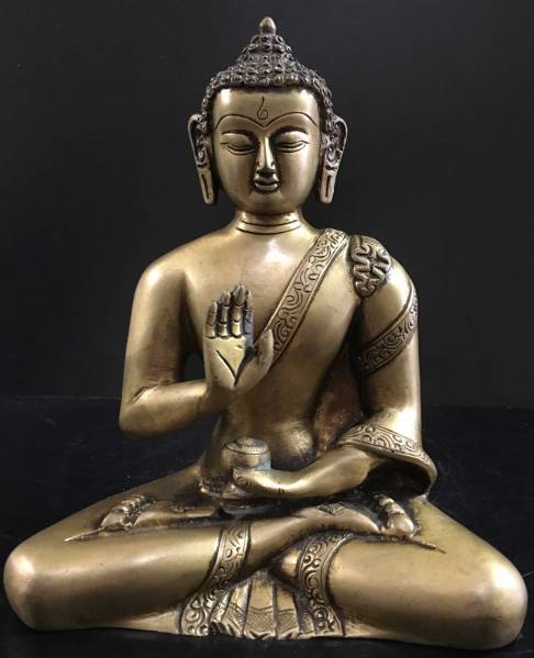 ◆仏陀/釈迦牟尼仏像◆仏教　チベット-A3_画像1