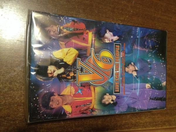 V6 /LIVE FOR THE PEOPLE [VHS] ビデオ_画像1