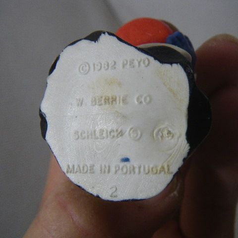 ビンテージ スマーフ PVC フィギュア SMURF b971