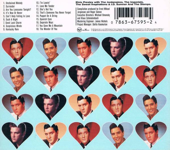  б/у L vi s* Press Lee / ELVIS PRESLEY [LOVE SONGS]CD