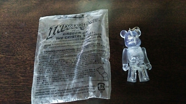 BE@RBRICKベアブリック インディ・ジョーンズ クリスタルスカル