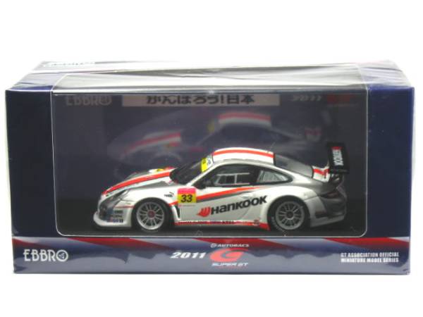 1/43 スーパーGT 2011 HANKOOK ポルシェ No.33 (44540)