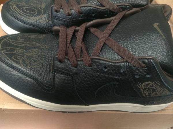 ゴールデンサイズ♪ デッドストック♪ NIKE DUNK LOW レーザー MICHAEL DESMOND LASER atmos アトモス 購入 ダンク US9 27cm