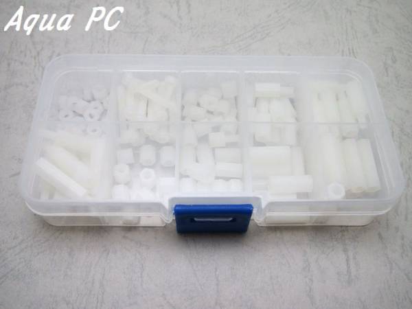 AquaPC★送料無料 M3 Nylon Hex ナイロンナットセット★