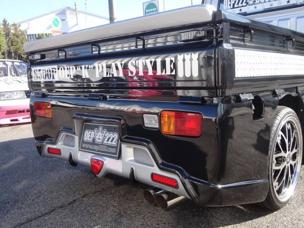 *OEP самый новый продукт! новая модель S500 серия Hijet аэрообвес (для)! задний бампер!