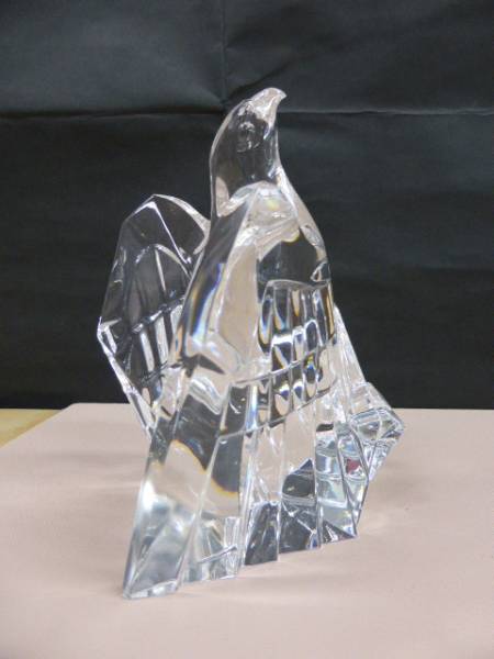 * прекрасный товар редкий цена есть * Steuben Crystalschu- Ben crystal Eagle . украшение изображение crystal стекло 