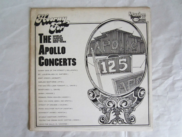 ＜THE APOLLO CONCERT＞輸入盤LP HODGES VAUGHN GILESPIE