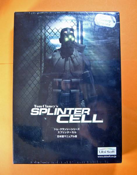 【607】 4949244000635 Tom Clancy's SPLINTER CELL 新品 トム クランシー スプリンターセル パソコン用ゲームソフト スパイ アクション_画像1