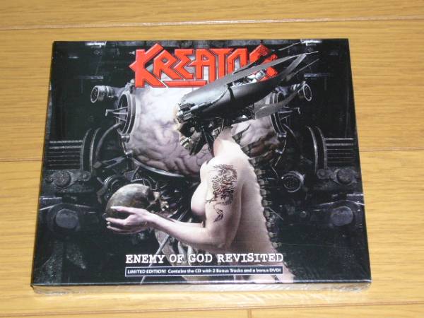 輸入限定盤　KREATOR /ENEMY OF GOD REVISITED　ＣＤ+DVD