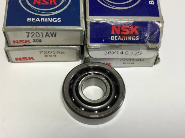 NSK ベアリング 未使用品 7201AW ４個一式 1506067_画像2