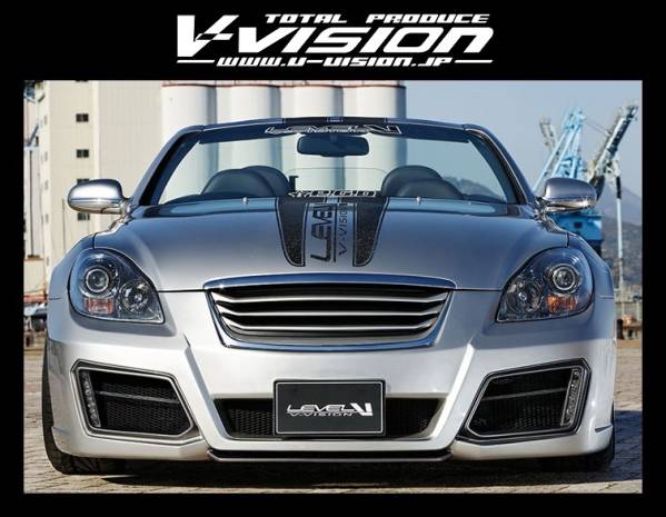 V-VISION☆LEXUS レクサス SC430☆フロントバンパースポイラー エアロ／LV_画像2