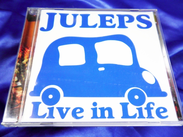 CD【JULEPS】Live in Life 自主制作LIVE音源集 ライブインライフ 2007.01～2007.06●ジュレップス_画像1