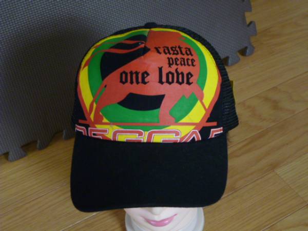 新品★ メッシュキャップ CAP レゲエ ラスタ REGGAE ストリート 男女兼用 1_画像1