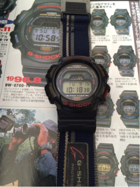 CASIO G-SHOCK DW-8700GP-1T 1548 1999 PREMIUM_画像1