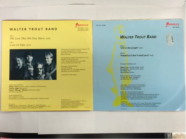 7088/WALTER TROUT BAND,CANNED HEAT/7inch 2枚セット_画像2