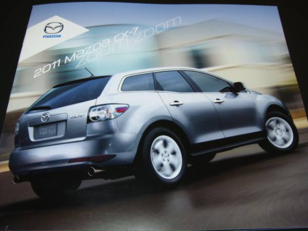 * Mazda catalog CX-7 USA 2011 prompt decision!