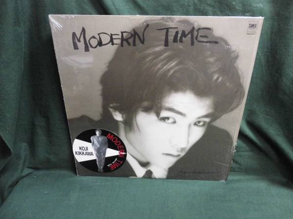 吉川晃司/MODERN TIME●シール帯付きLP_画像1