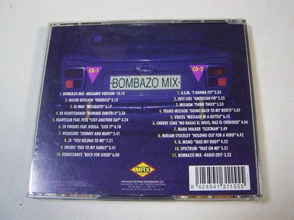 2CD BOMBAZO MIX/American pie,Scatman,Holding out for a hero,Take on me等_画像2