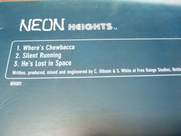 Neon Heights◎輸入盤12inchレコード:Where's Chewbacca_画像2