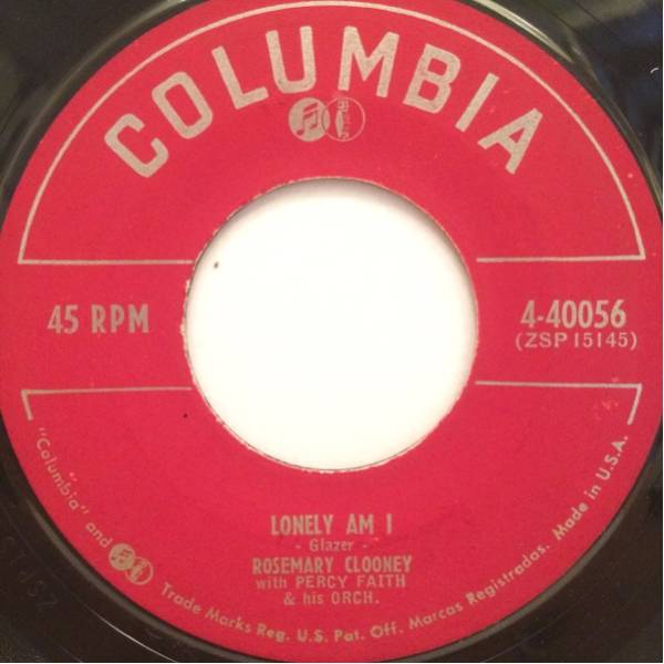 US Orig ROSEMARY CLOONEY 7inch SHOO. TURKEY . SHOO_画像2