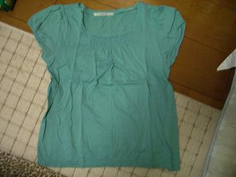 ■PARICI　半袖■ エメラルドグリーン　レディース　Tシャツ