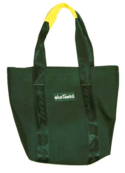 新品 WILD THINGS トートバッグ黒（黄）