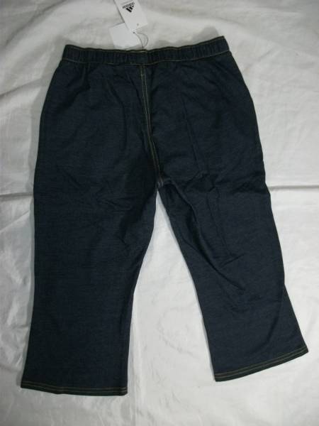  новый товар быстрое решение adidas Adidas вязаный Denim брюки капри 140cmne- Be O36115