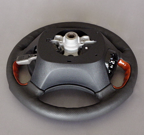 NEW　受注生産品 30 31 セルシオ レクサス 天然本木制 GRS-DESIGN　高級 ウッドステアリング　by　JASTEC DESIGN ジャステック デザイン