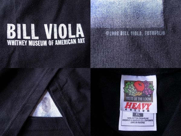 90's Bill vi Ora FOTOFOLIO THE CROSSING футболка XL Bill Viola Nam June Paiknam Jun пирог kvideo видео фото искусство ART картинная галерея 