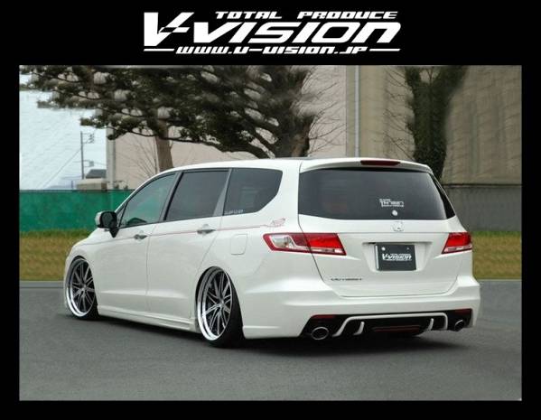 V-VISION*RB3|RB4 Odyssey предыдущий период * поздняя версия * обвес 3 позиций комплект ( передний бампер модель 1| подножка | задний бампер модель 1)