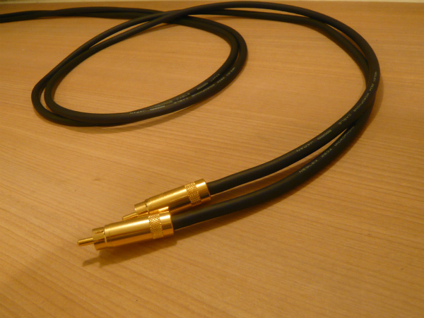 ★ 即決 ペア RCAケーブル 3.5m MOGAMI 2549 NEUTRIK 金メッキ (L.R識別処理可) ★