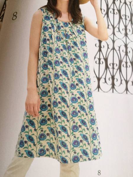 オーダー*リバティ*タックチュニック*ワンピース*S～M～L?、? bimg=