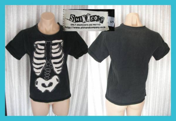 . рисунок Skull чёрный bo-n футболка shinand company хард рок punk частота тоже!