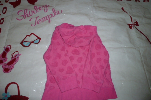  used SIRMIONE Heart pattern long sleeve Parker 100cm