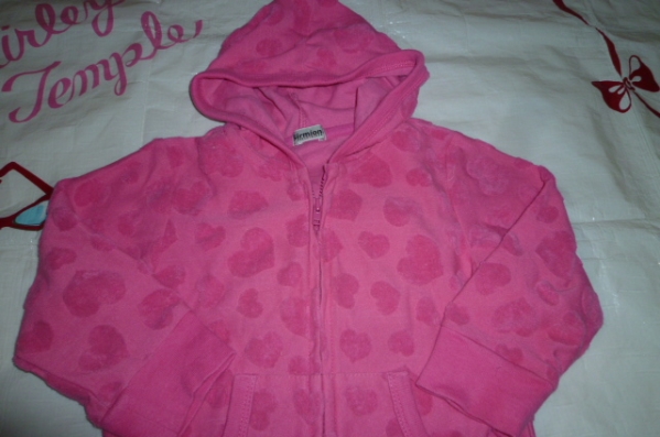  used SIRMIONE Heart pattern long sleeve Parker 100cm