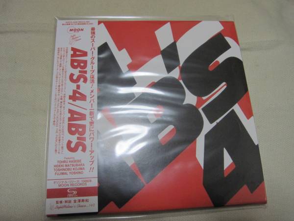紙ジャケ美品 AB'S/AB'S-4