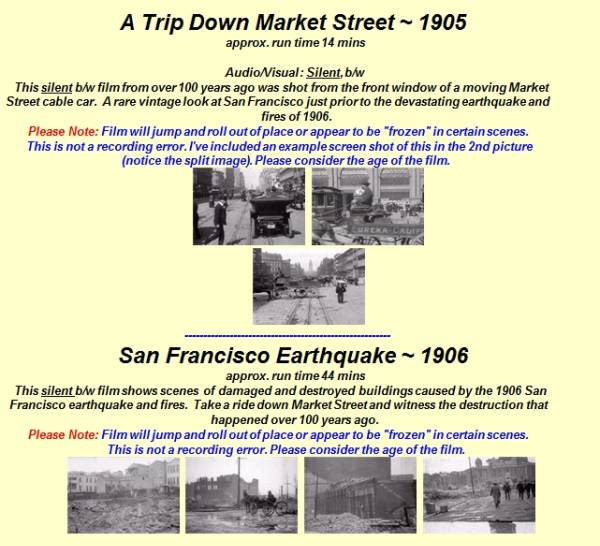 サンフランシスコ大地震災害ビンテージ映像VTR歴史記録動画素材_画像1