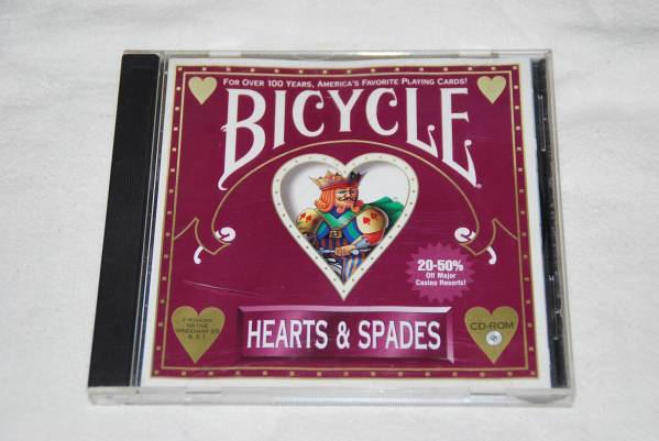 ★　送料無料！　★　BICYCLE　HEARTS & SPADES　【 PCゲーム 】