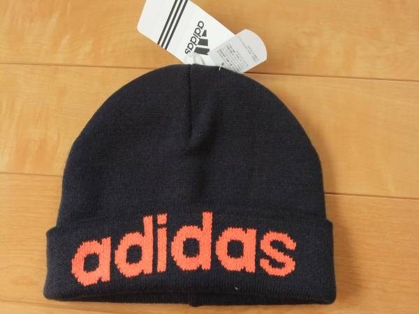  new goods tag attaching [ Adidas adidas] for children knitted cap .(54~57.)