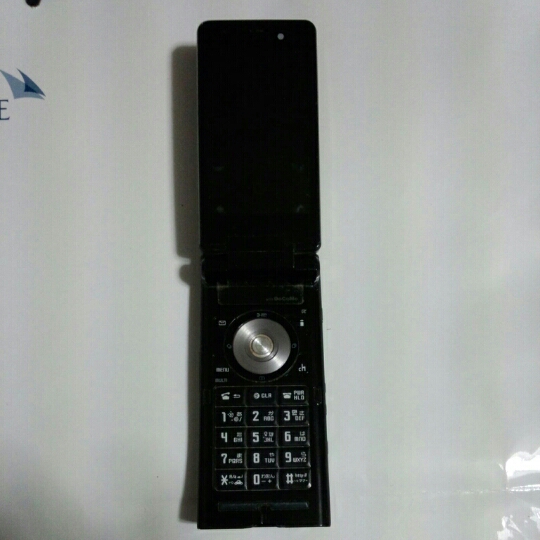  Galapagos cellular phone DoCoMo N905i black mobile galake-