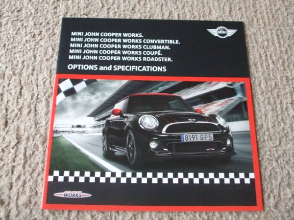 6382 catalog *MINI*OPTIONS and SPEC2012.5 issue 10P