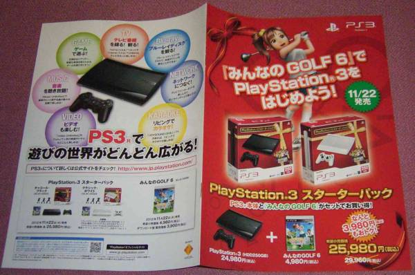 ★☆みんなのGOLF6でPlayStation3をはじめよう! みんなのゴルフ_画像1
