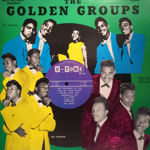 GOLDEN GROUPS RELIC-5067 LP DOO WOP ロカビリー_画像1
