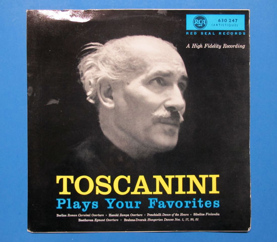 ◆TOSCANINI ◆RCA 仏 深溝